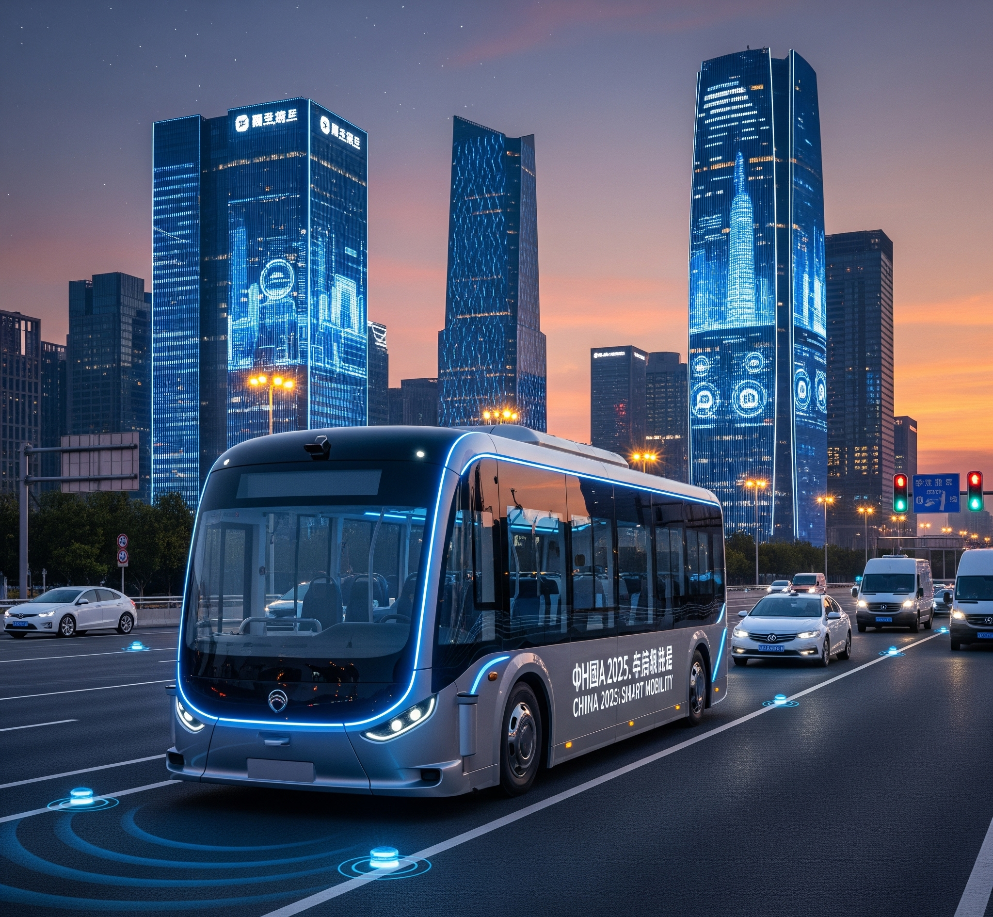 Driverless Bus Introduces China’s 2025: Smart Mobility Revolution Unveiled
