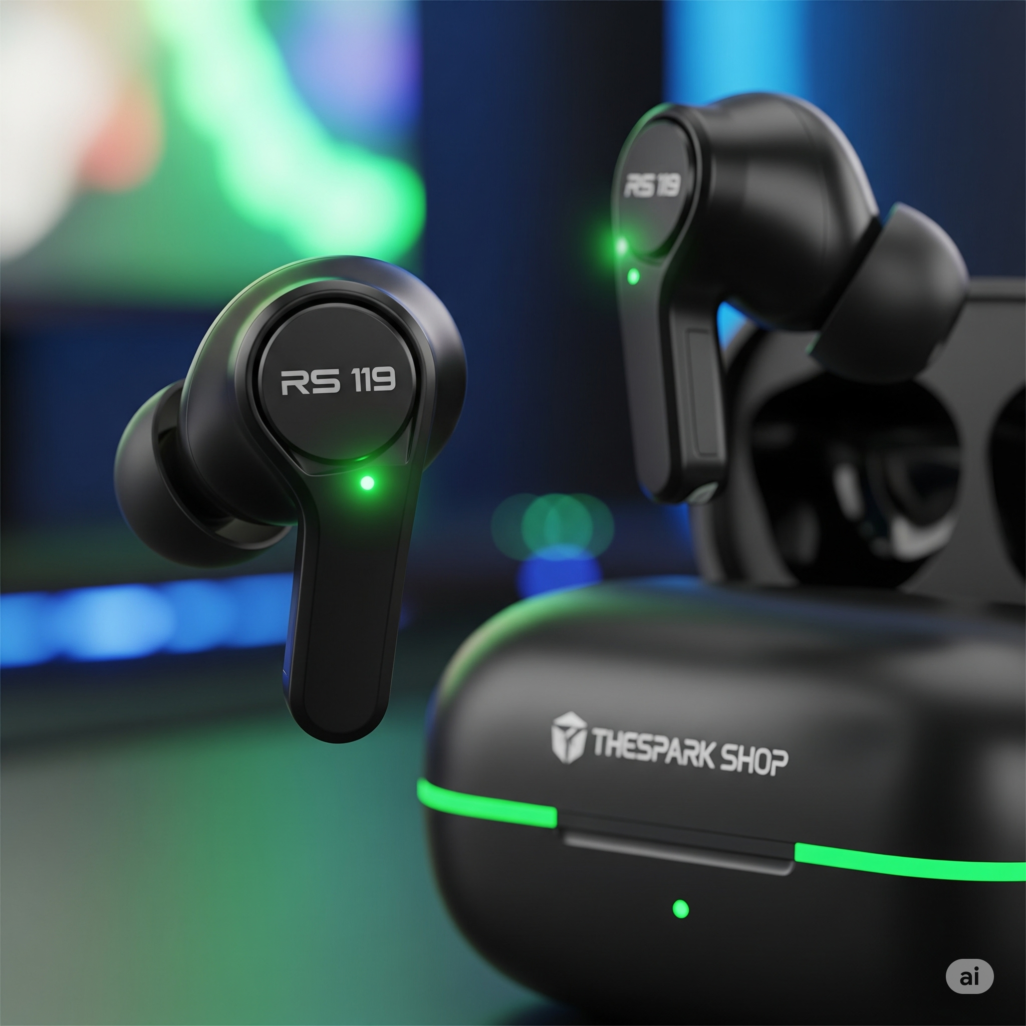 RS 119 Wireless Earbuds for Gaming Thespark Shop