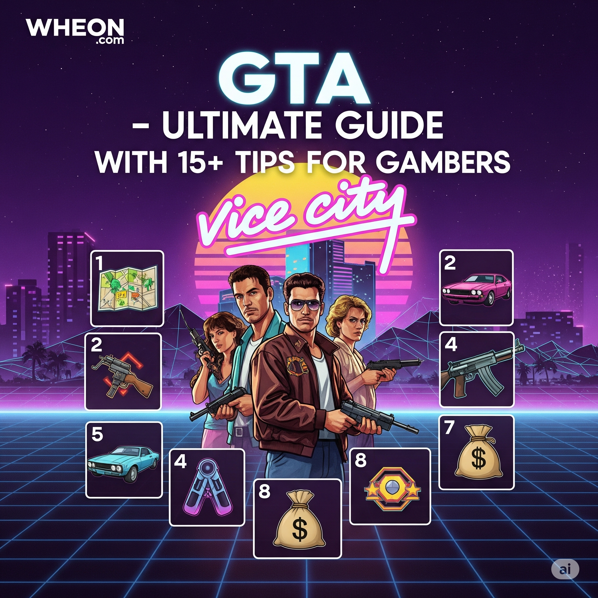 wheon.com GTA Vice City – Ultimate Guide with 15+ Tips for Gamers