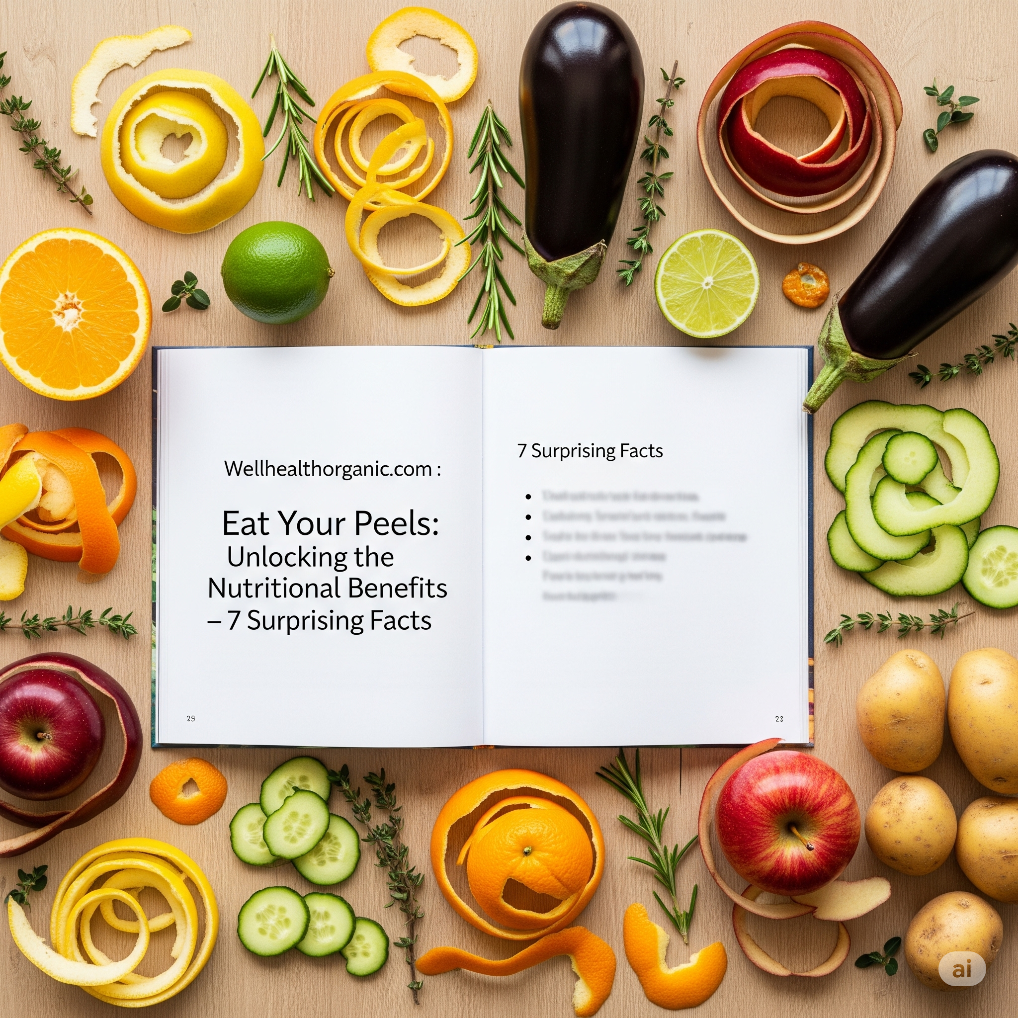 Wellhealthorganic.com : Eat Your Peels: Unlocking the Nutritional Benefits – 7 Surprising Facts